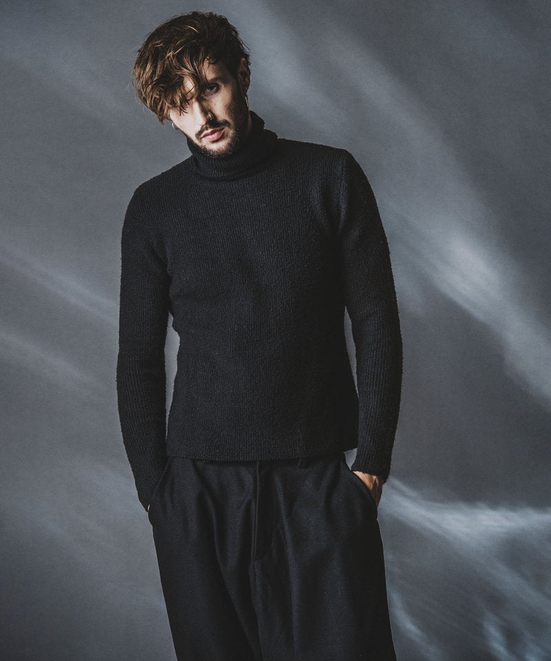 Premium Light Rib Knit Turtleneck PO