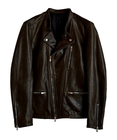 カウレザーセミダブルライダースJKT