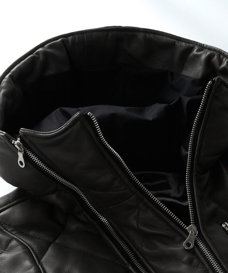 シープレザー2WAYパデッドフーデッドBLZ