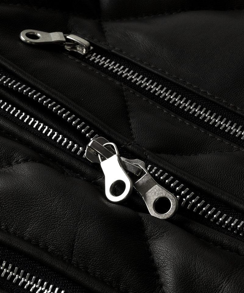 シープレザー2WAYパデッドフーデッドBLZ