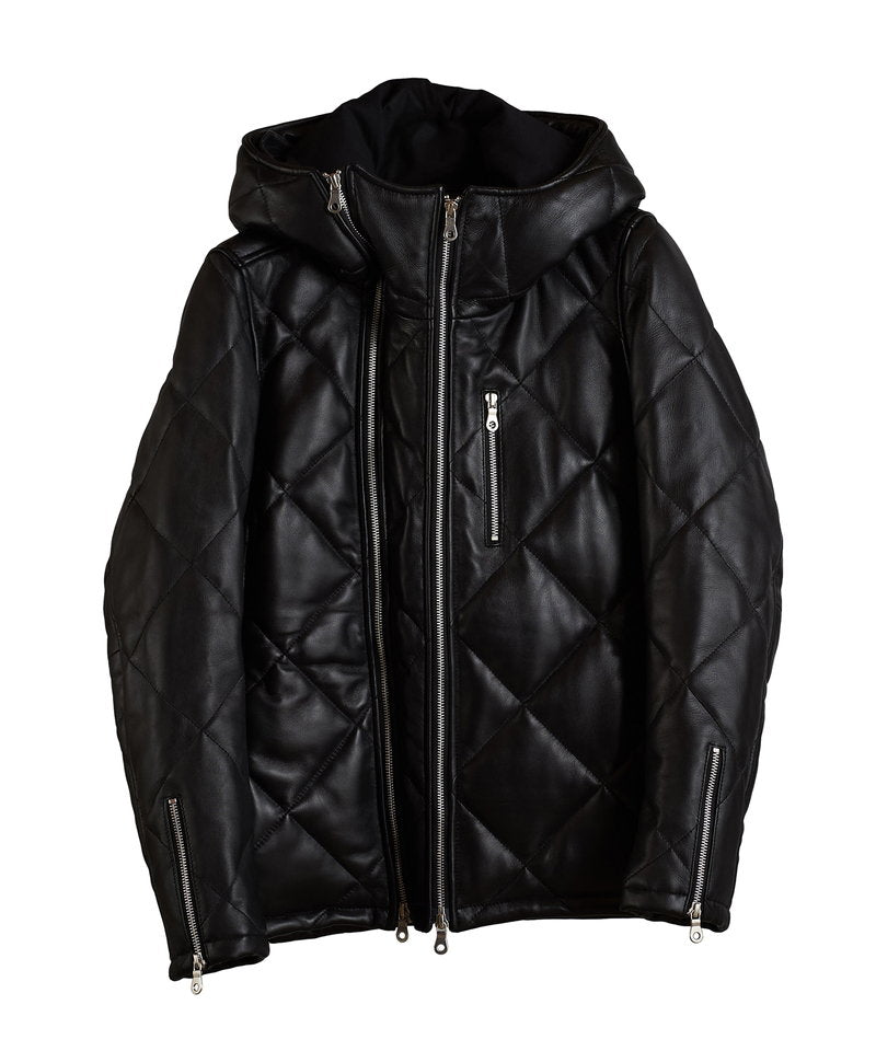 シープレザー2WAYパデッドフーデッドBLZ