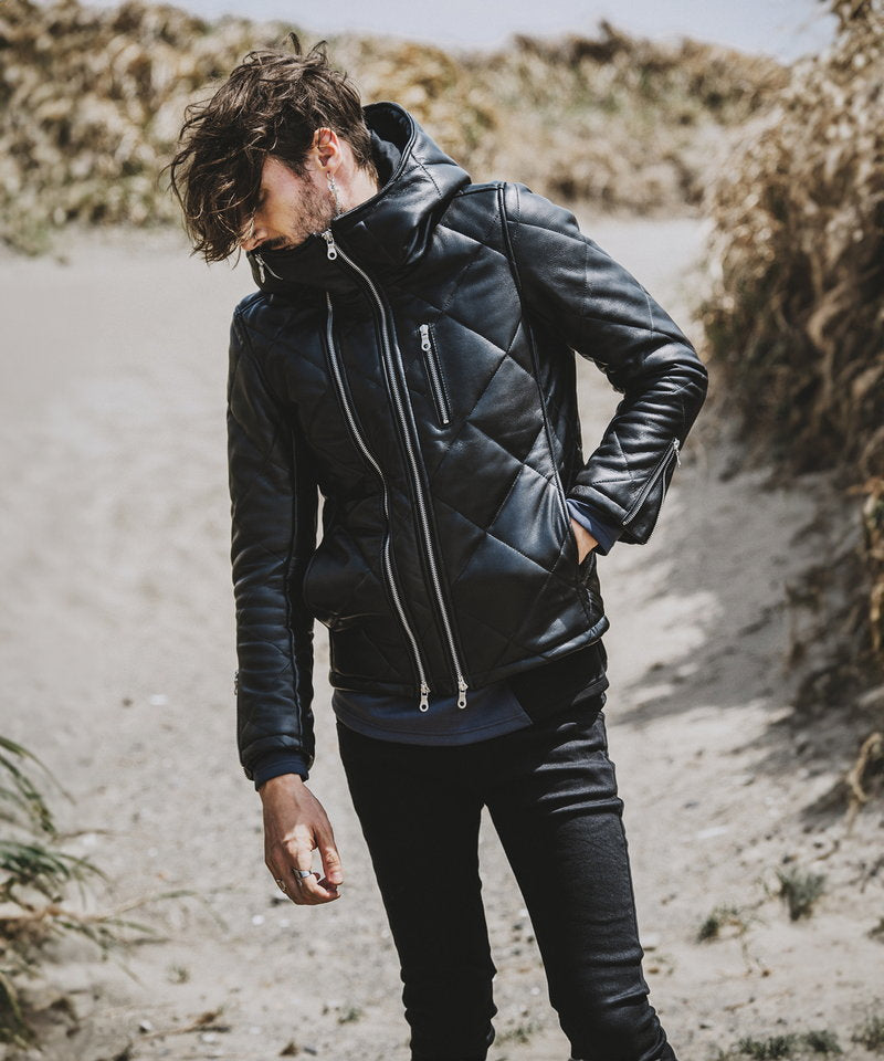 シープレザー2WAYパデッドフーデッドBLZ