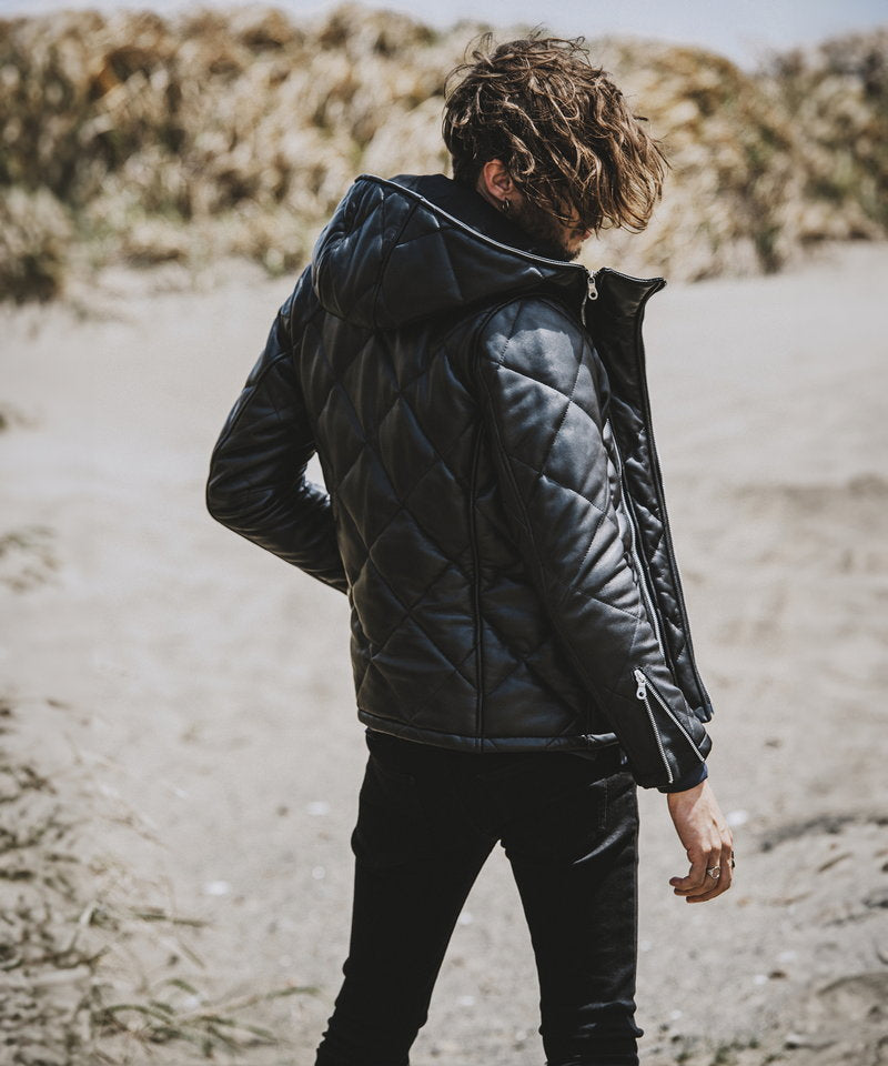 シープレザー2WAYパデッドフーデッドBLZ