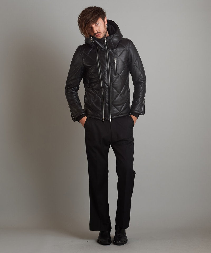 シープレザー2WAYパデッドフーデッドBLZ