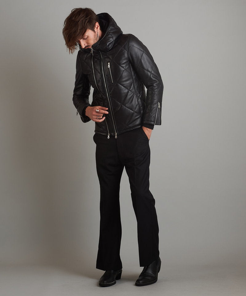 シープレザー2WAYパデッドフーデッドBLZ