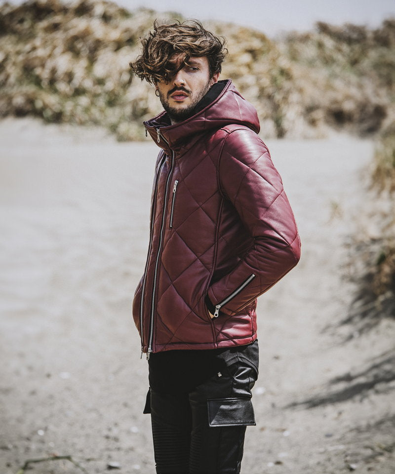 シープレザー2WAYパデッドフーデッドBLZ