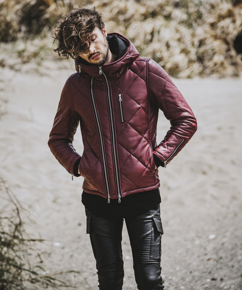 シープレザー2WAYパデッドフーデッドBLZ