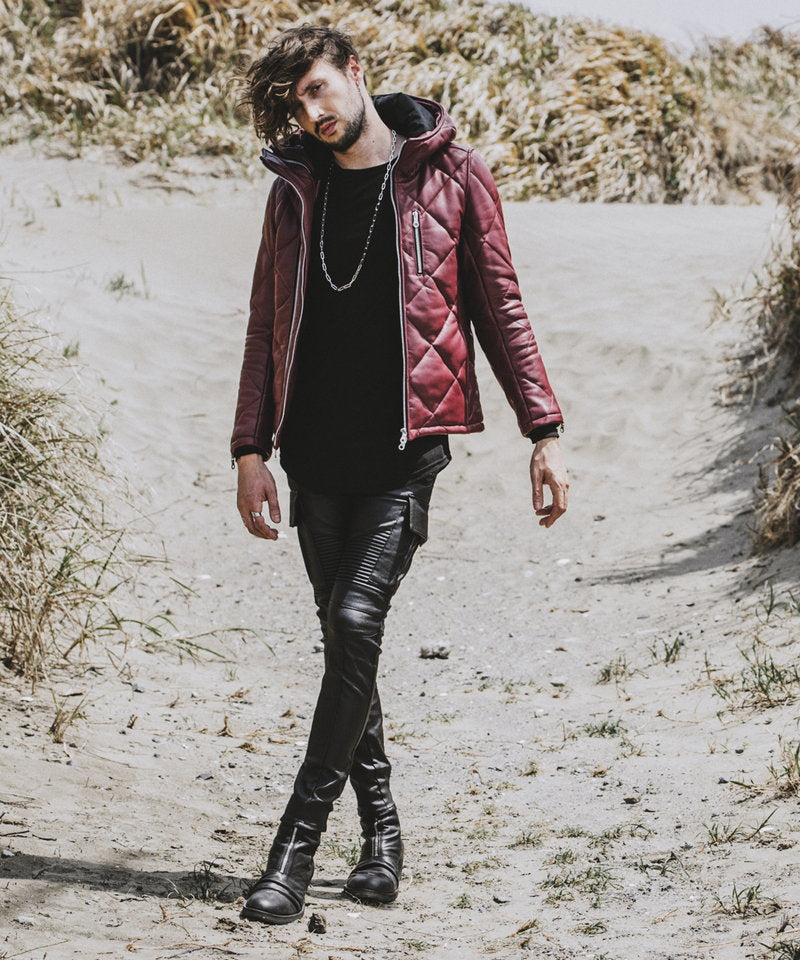 シープレザー2WAYパデッドフーデッドBLZ