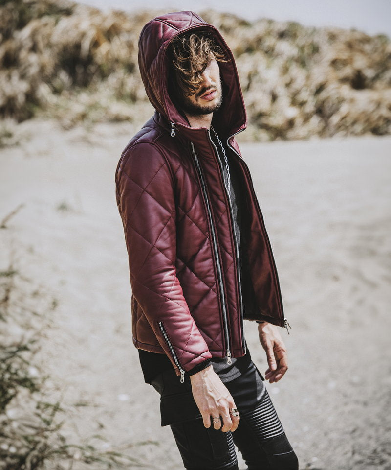 シープレザー2WAYパデッドフーデッドBLZ