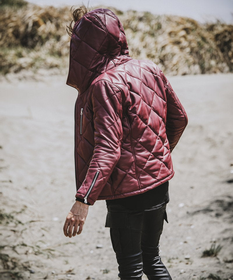 シープレザー2WAYパデッドフーデッドBLZ