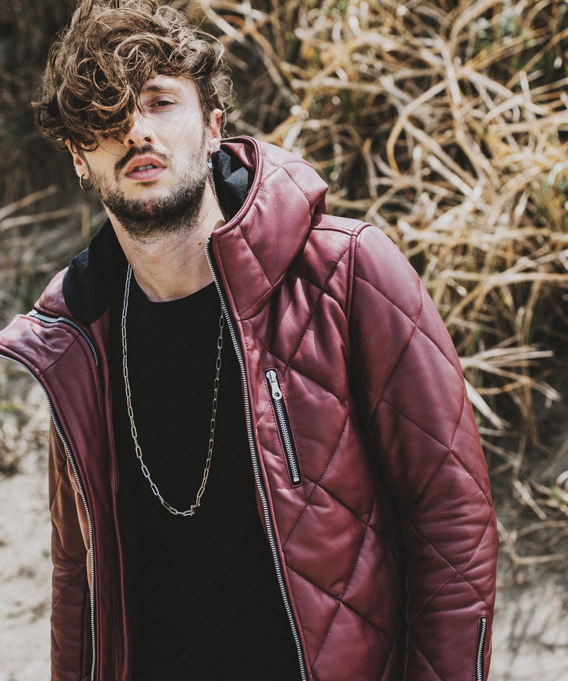 シープレザー2WAYパデッドフーデッドBLZ