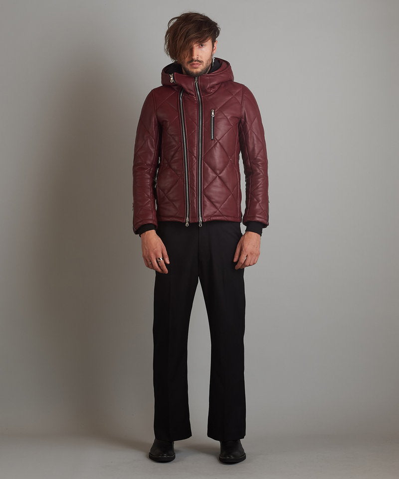 シープレザー2WAYパデッドフーデッドBLZ