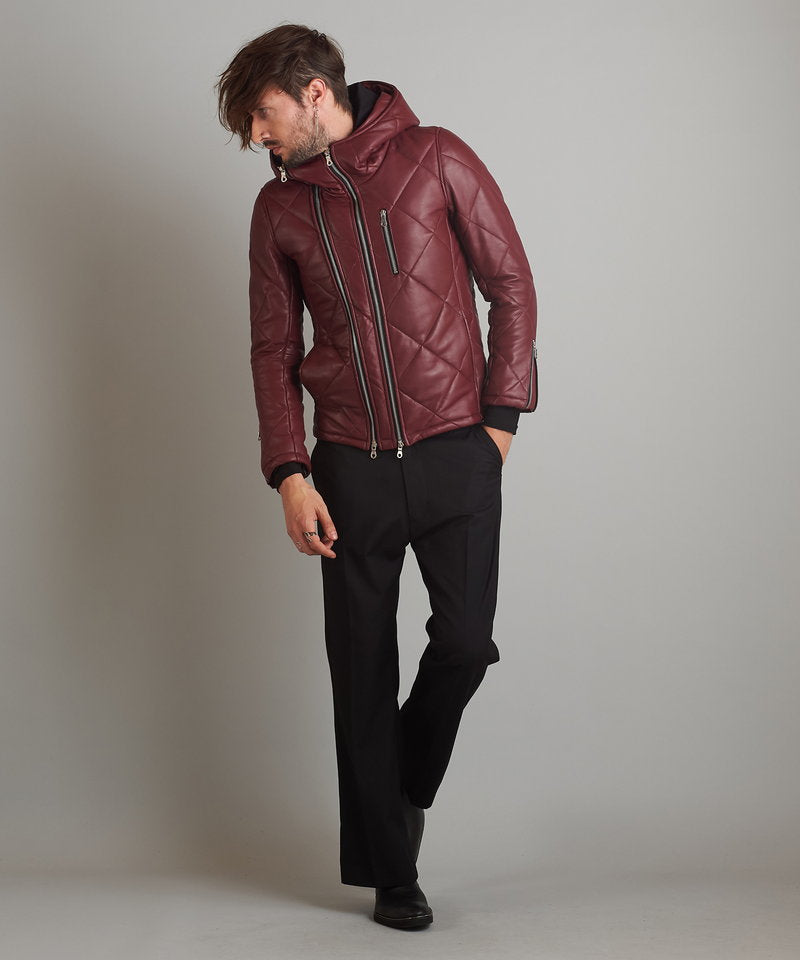 シープレザー2WAYパデッドフーデッドBLZ