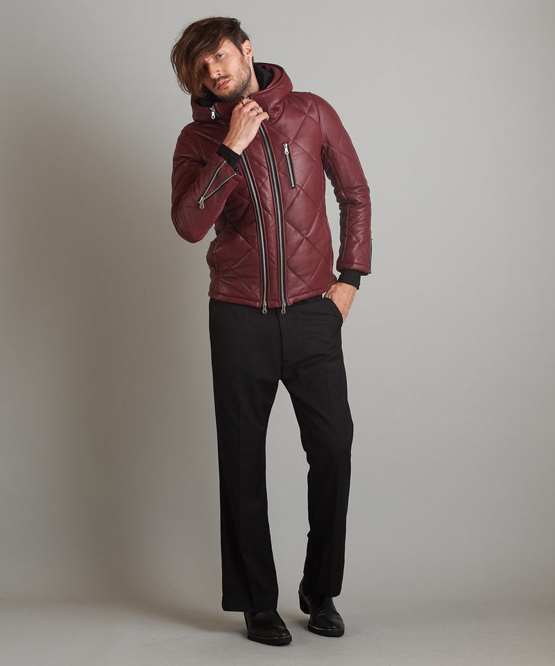 シープレザー2WAYパデッドフーデッドBLZ