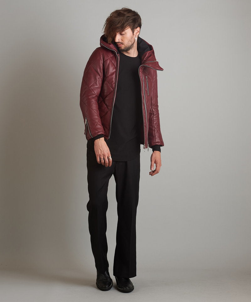 シープレザー2WAYパデッドフーデッドBLZ