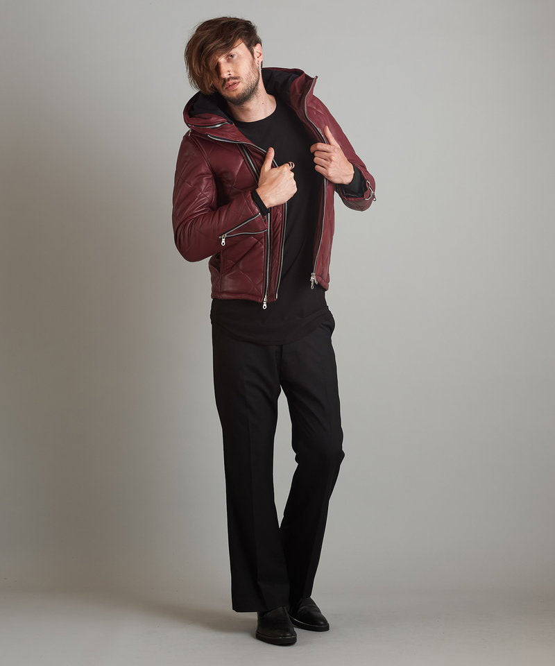 シープレザー2WAYパデッドフーデッドBLZ