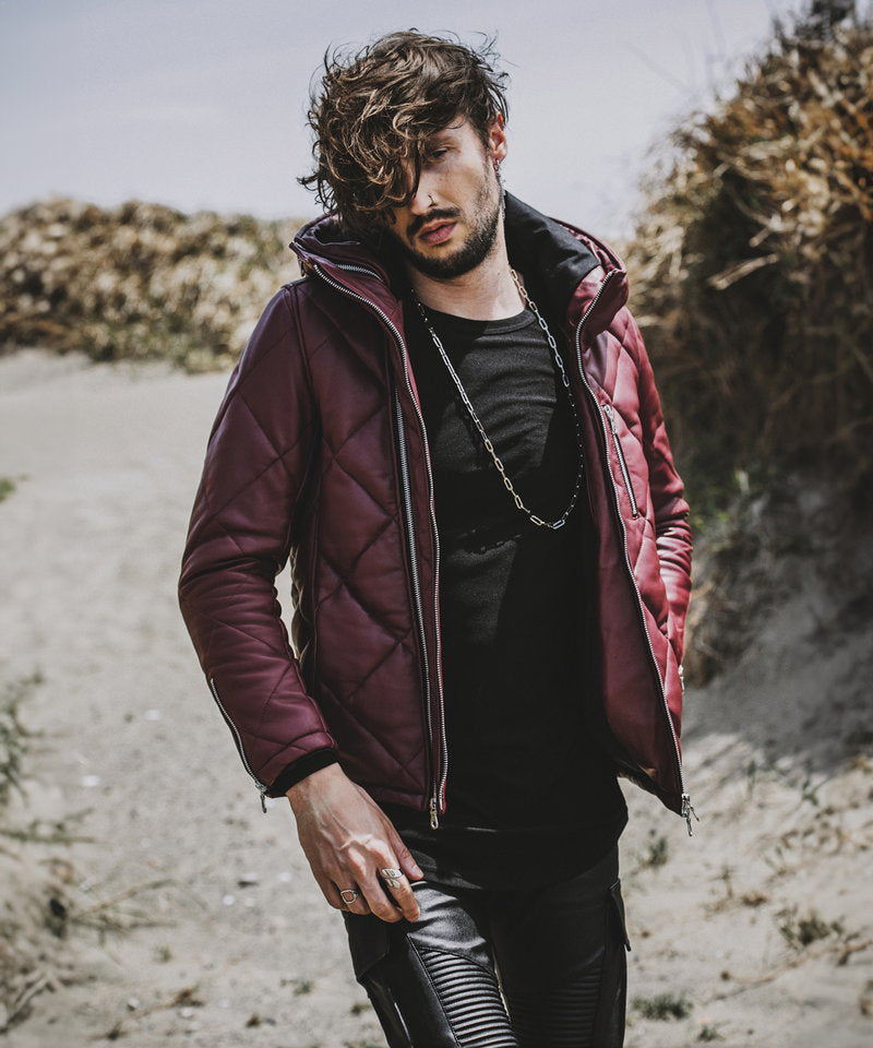 シープレザー2WAYパデッドフーデッドBLZ