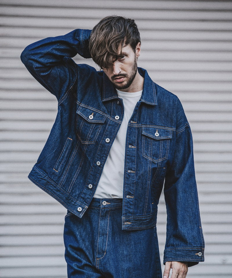 BIG denim blouson