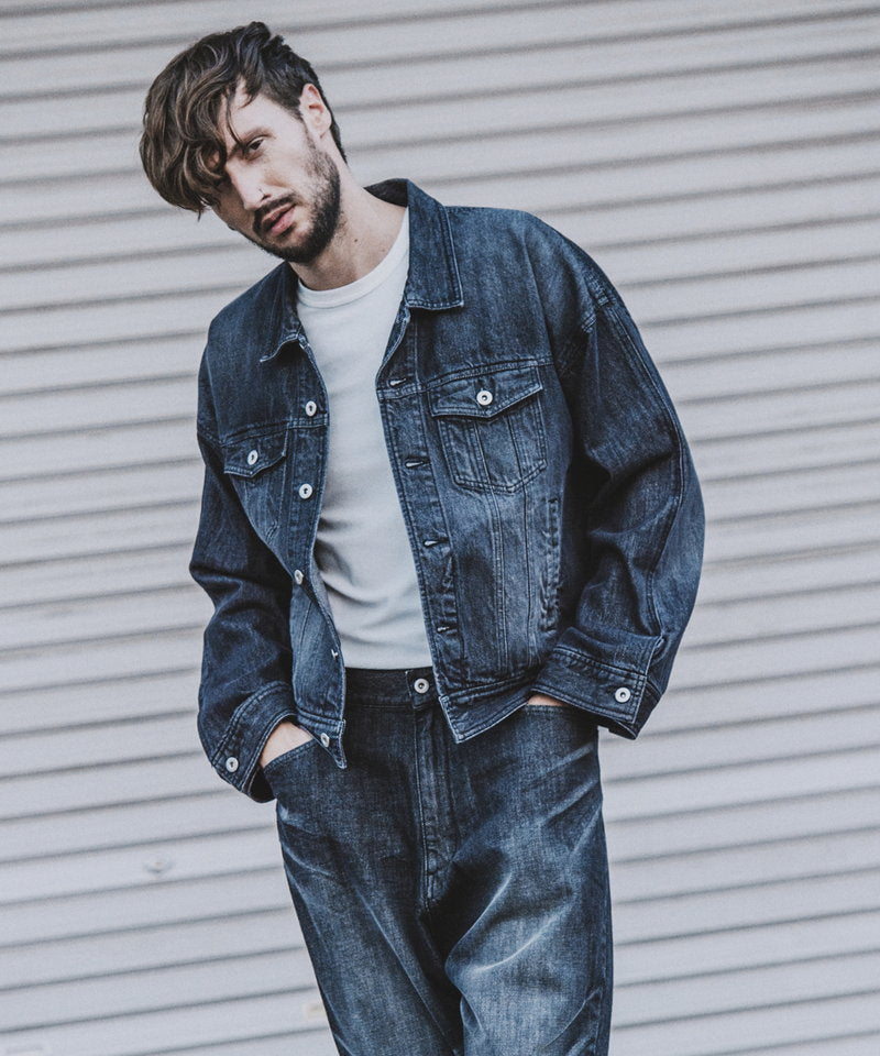 BIG denim blouson