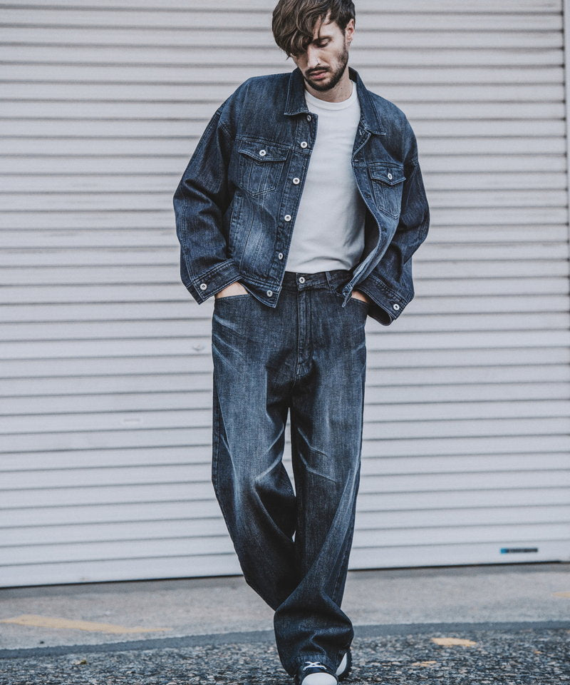 BIG denim blouson