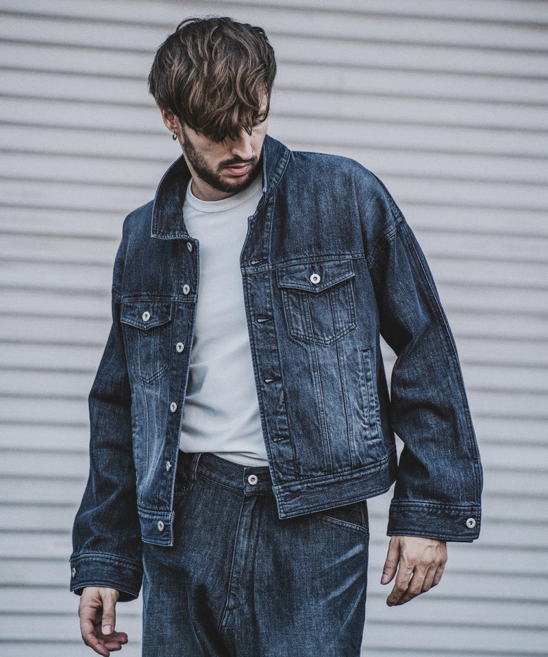 BIG denim blouson