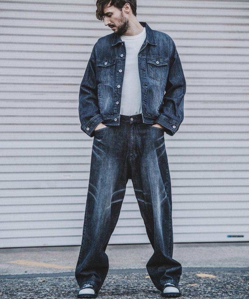 BIG denim blouson