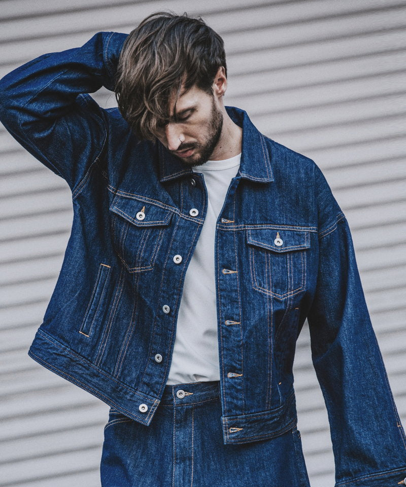 BIG denim blouson