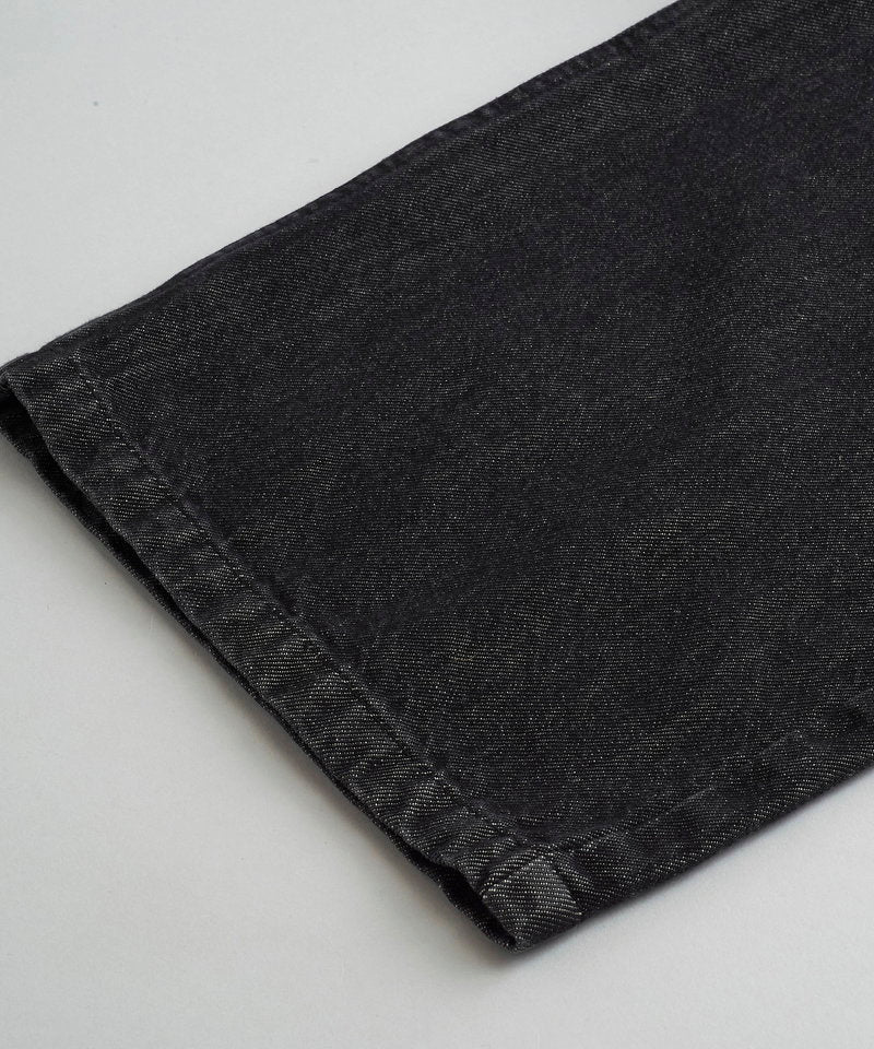 ハイウエストデニムワイドPT