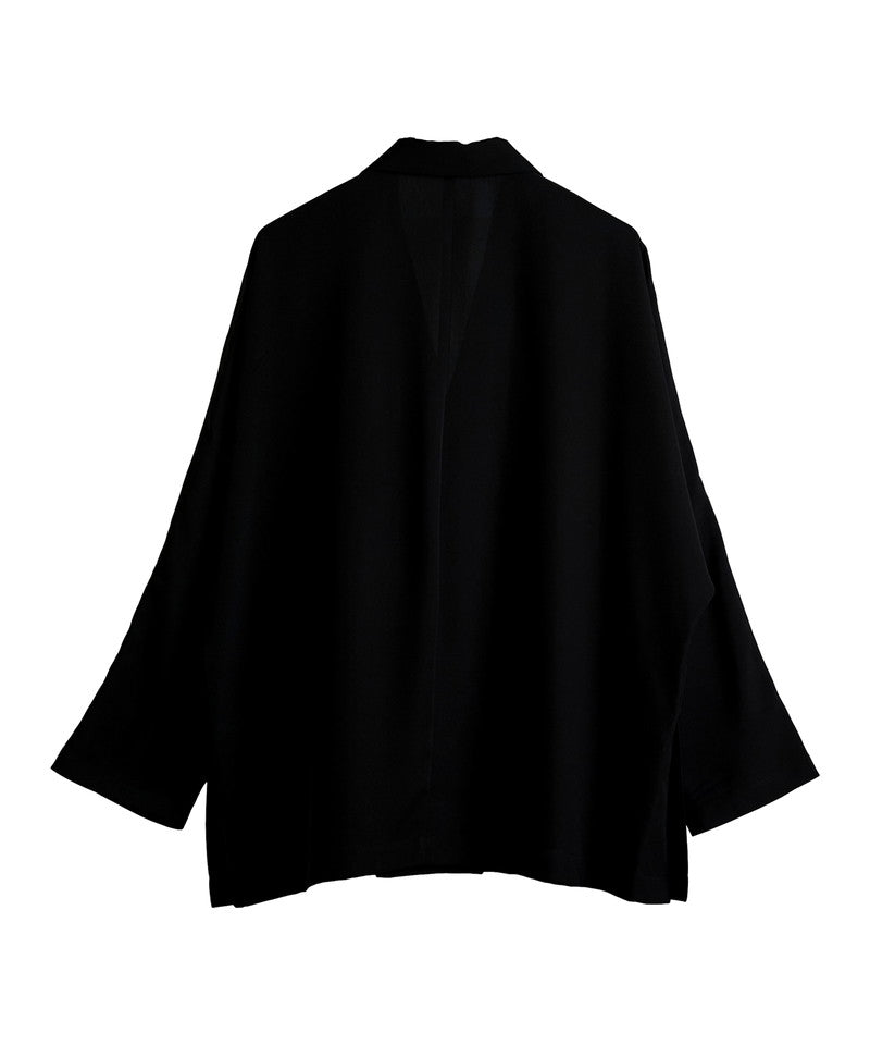 Dolman sleeve double-breasted jacket