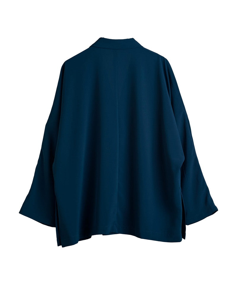 Dolman sleeve double-breasted jacket