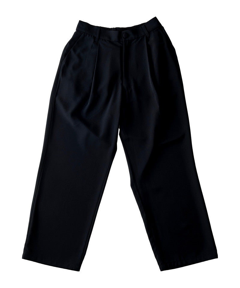 Easy Tuck Wide Trousers