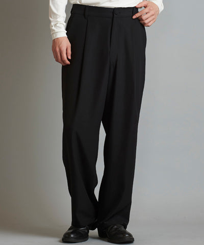 Easy Tuck Wide Trousers