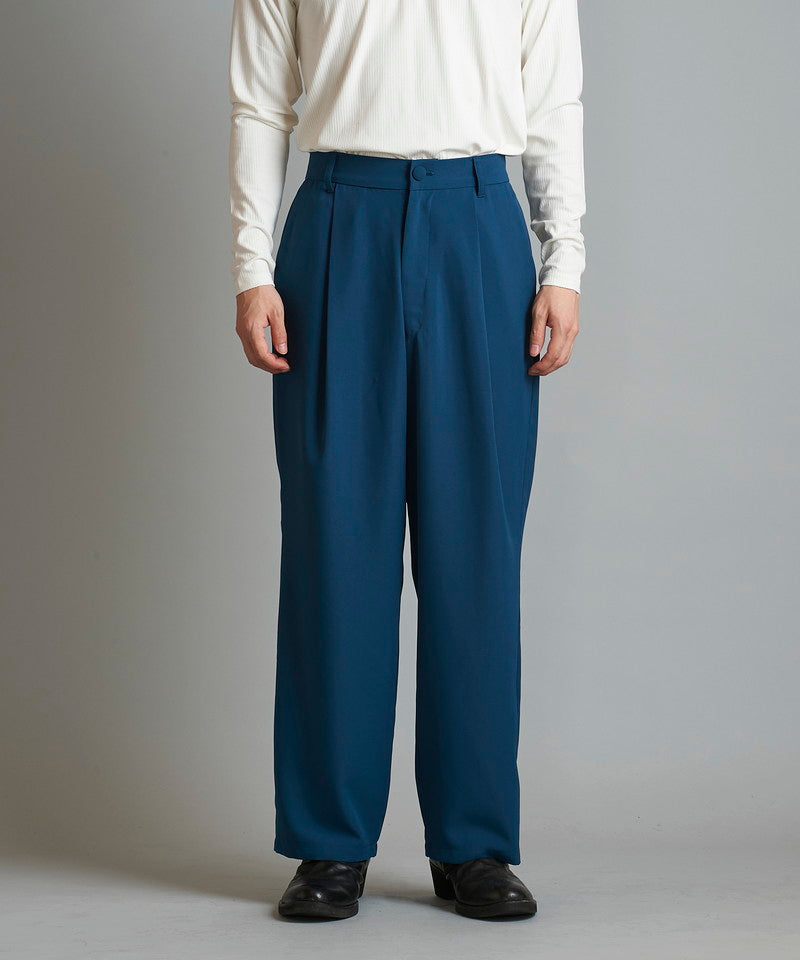 Easy Tuck Wide Trousers