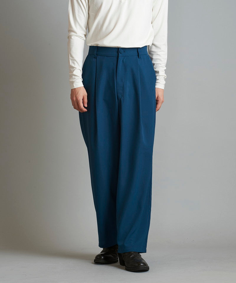 Easy Tuck Wide Trousers