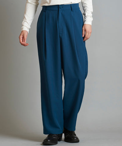 Easy Tuck Wide Trousers