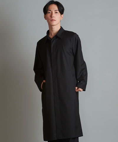 Balmac long shirt coat