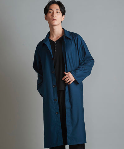 Balmac long shirt coat