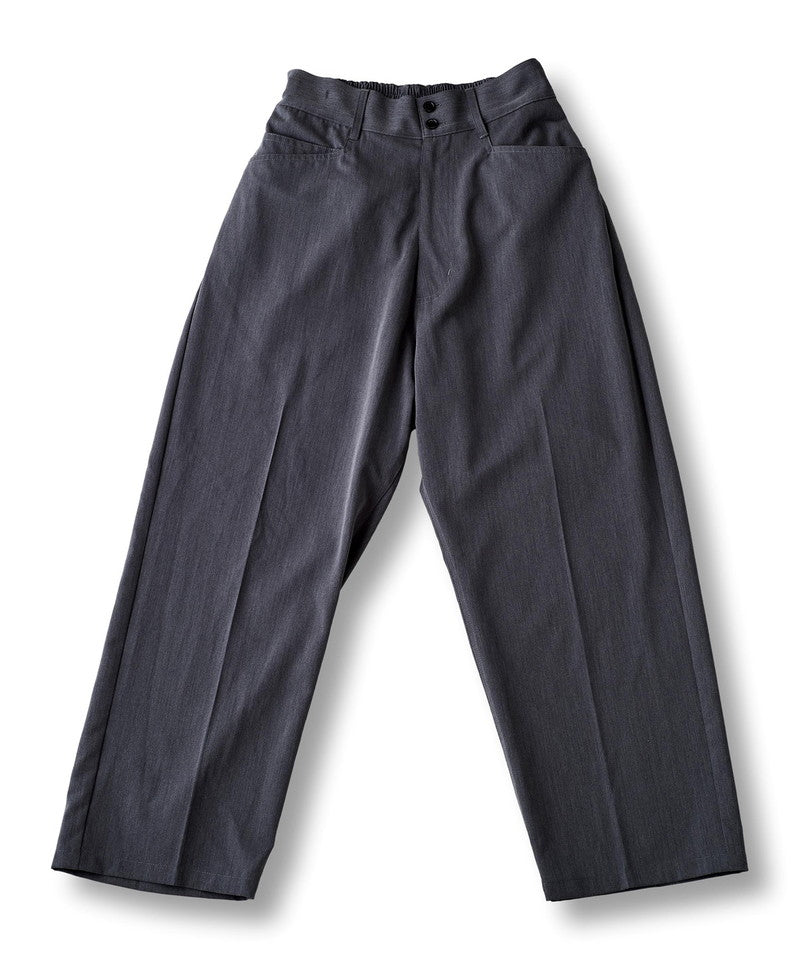 High waist wide work trousers