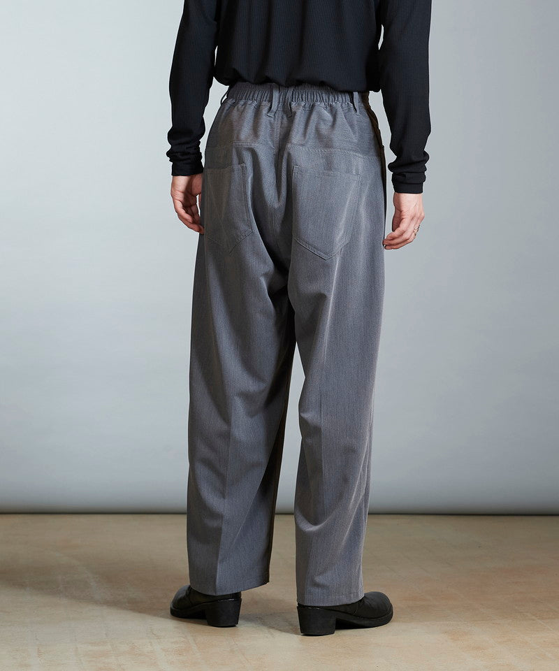 High waist wide work trousers