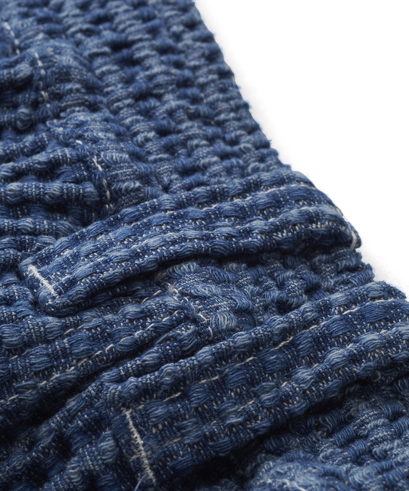 Jacquard Straight Denim PT