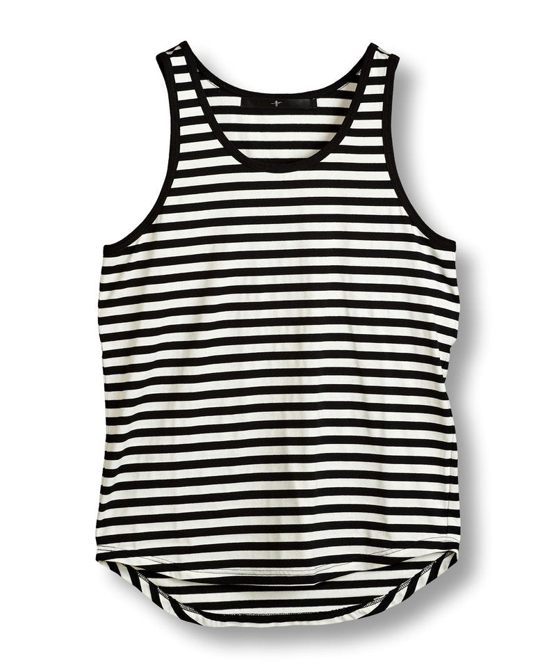 Round border tank top