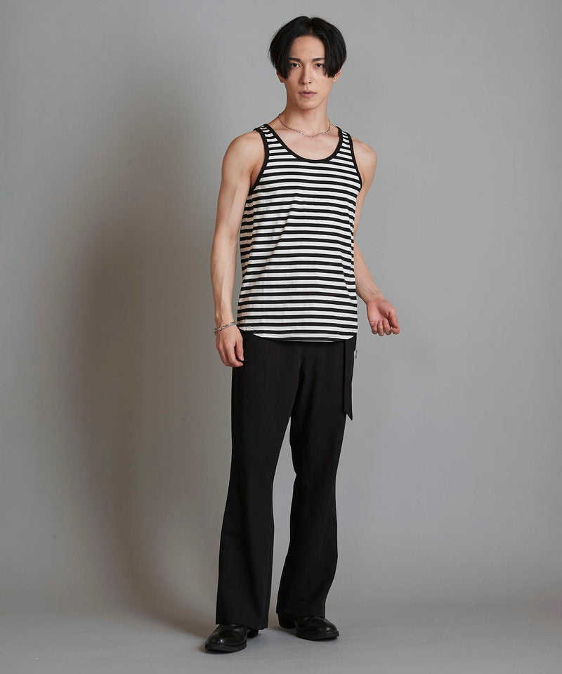 Round border tank top