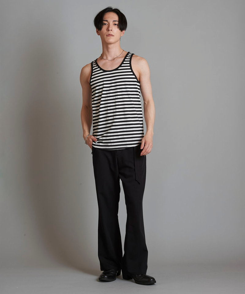 Round border tank top