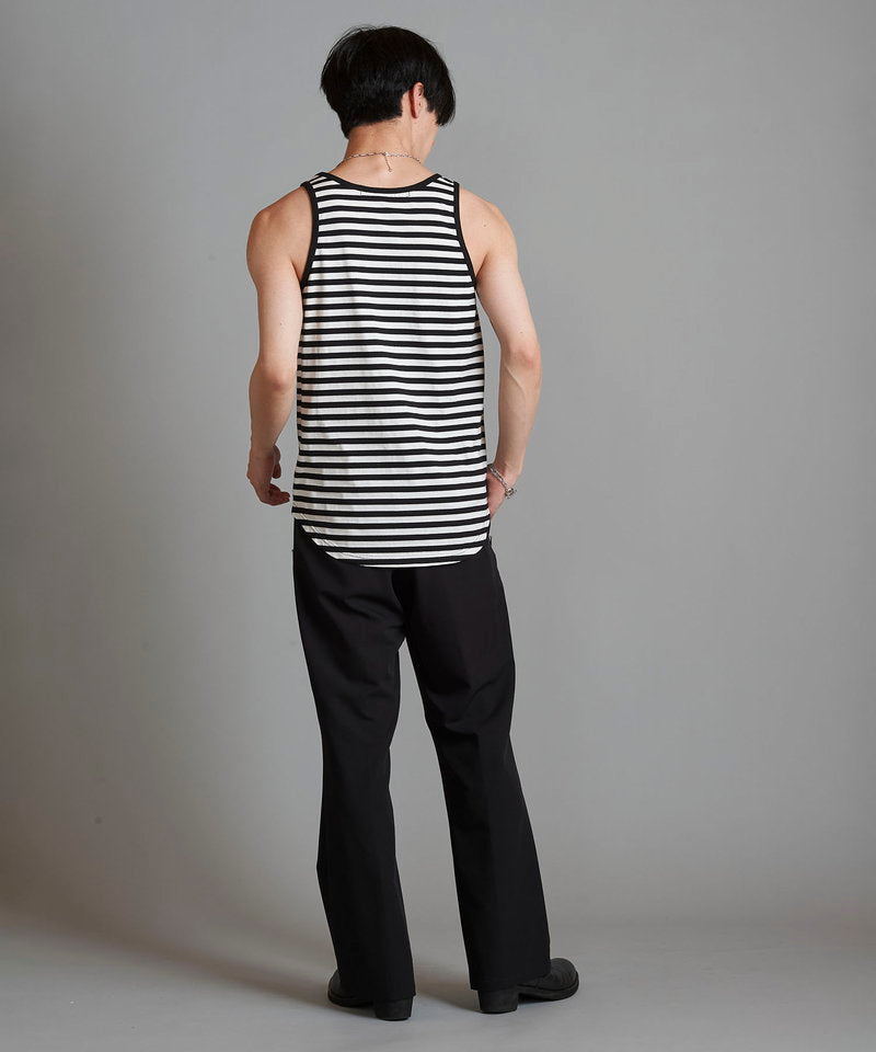 Round border tank top