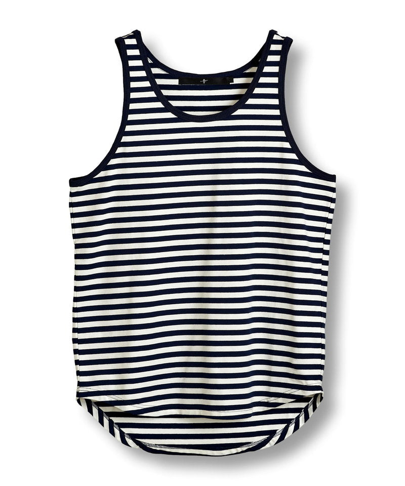 Round border tank top