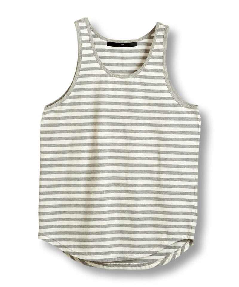 Round border tank top