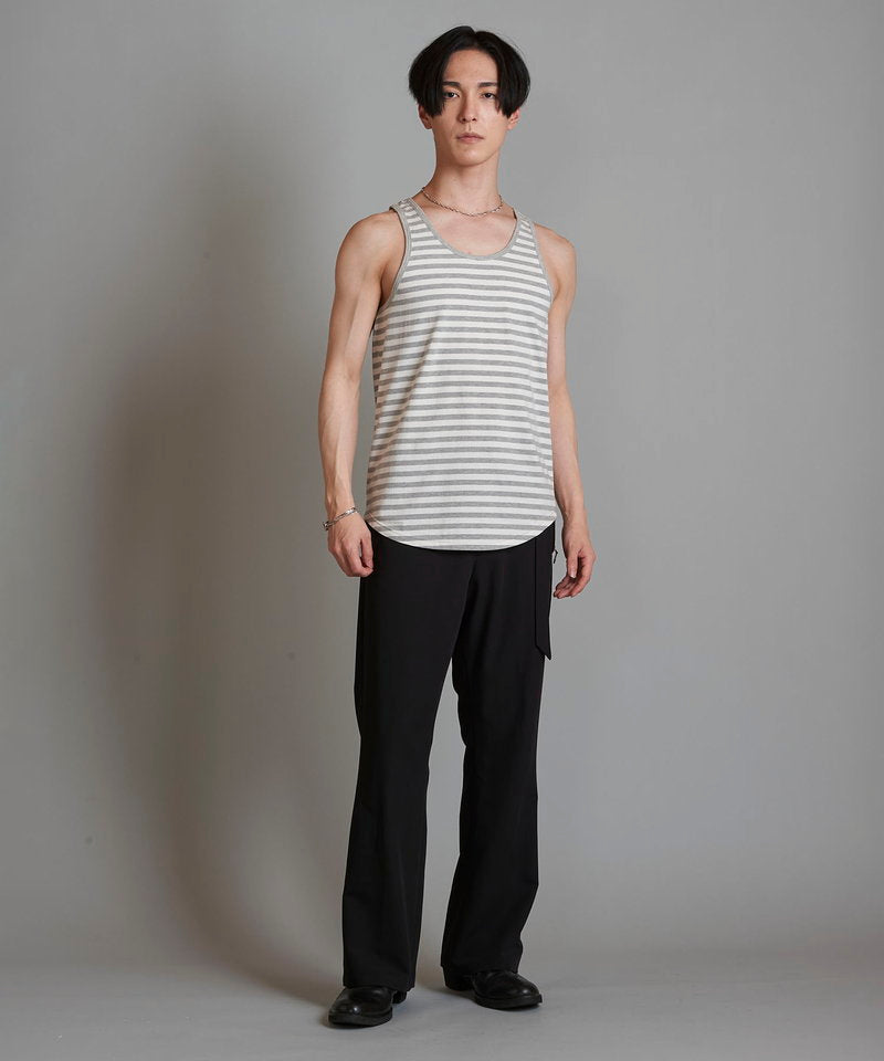 Round border tank top