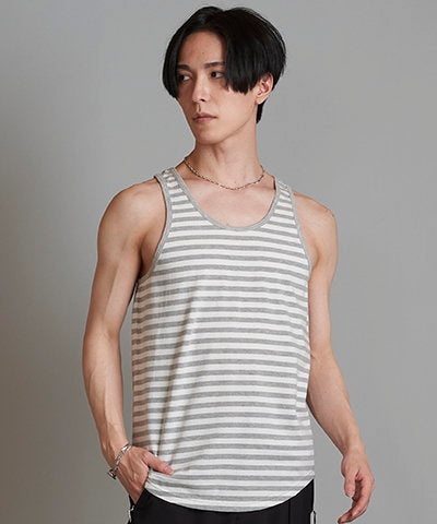 Round border tank top