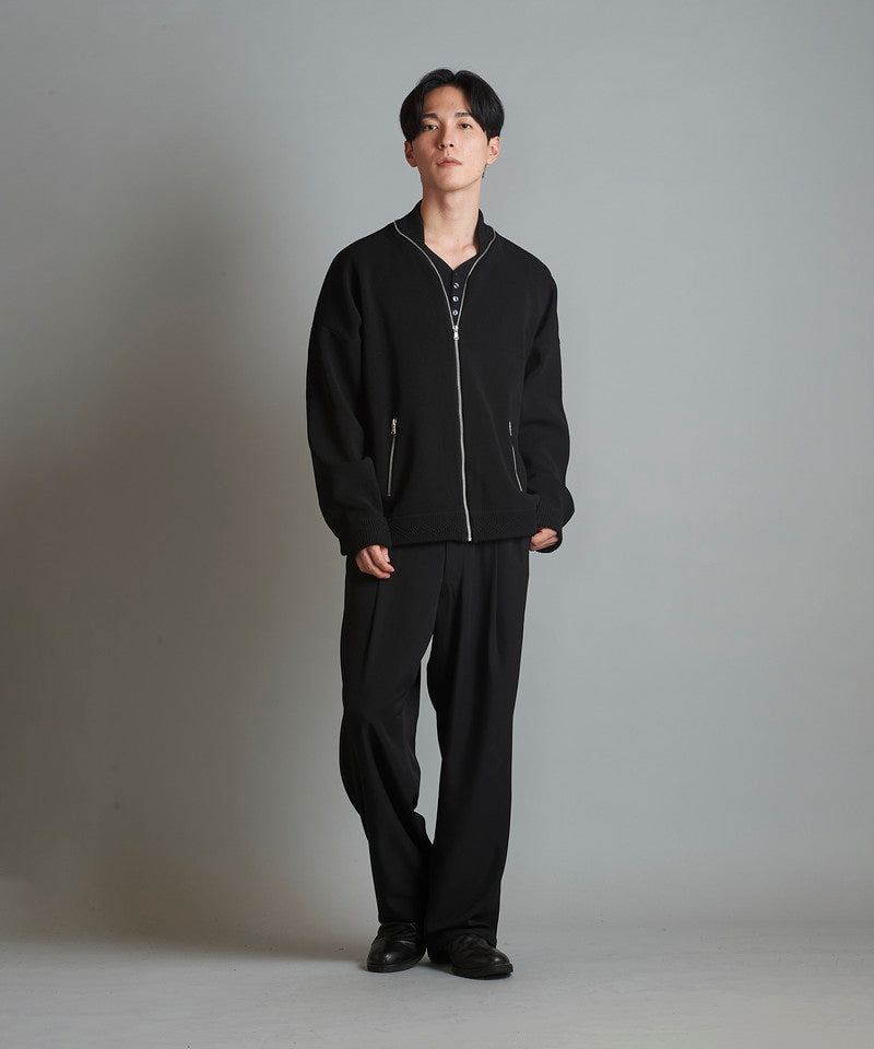 ZIP KNIT MA-1BLZ