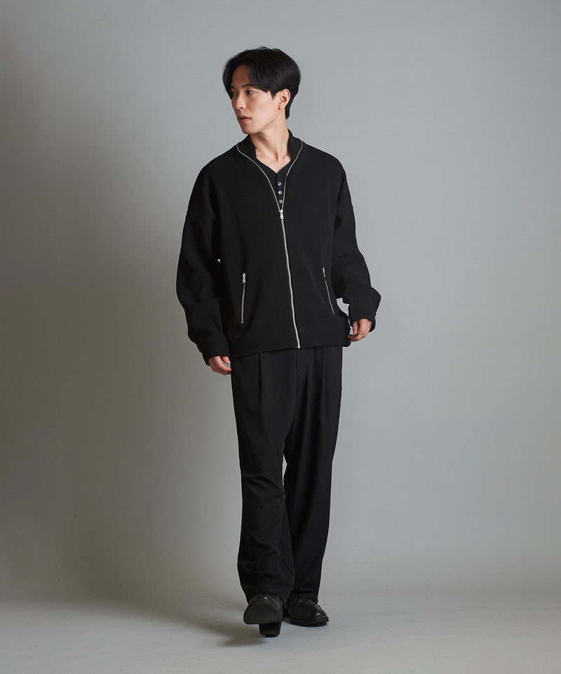 ZIP KNIT MA-1BLZ